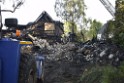 Grossfeuer Einfamilienhaus Siegburg Muehlengrabenstr P1131